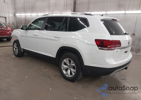 2018 Volkswagen Atlas 3.6L V6 Se/3.6L V6 Se W/Technology from USA, damaged, VIN 1V2LR2CA0JC538540